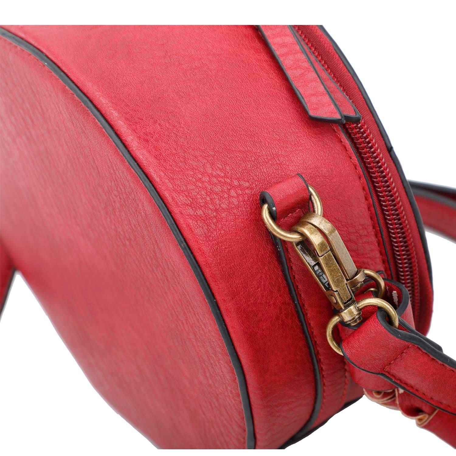 AMPERE CREATIONS – wholesale Axelväska - Dam – Suzie Classic Vegan Lädervävd rundad crossbody-väska18