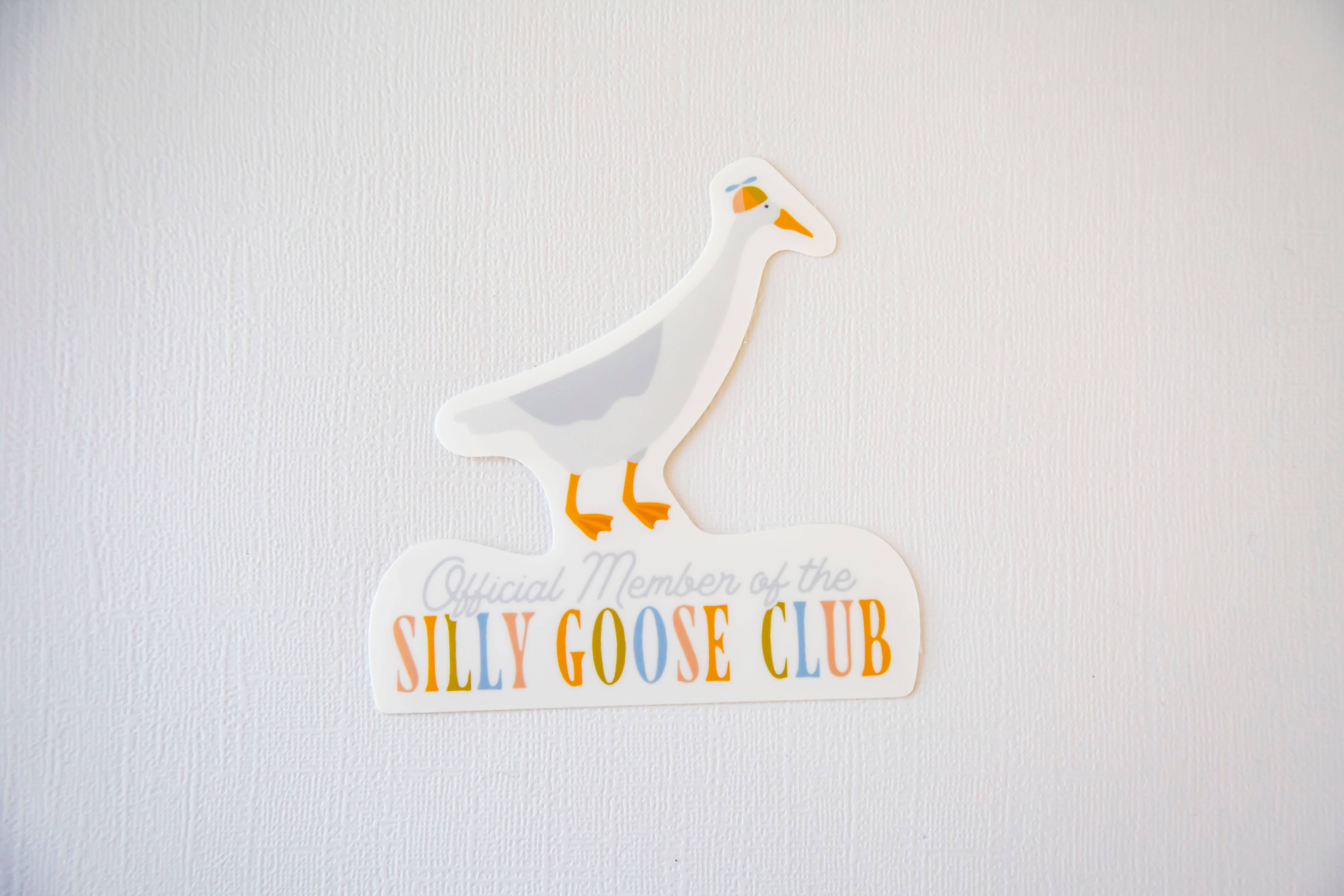 Emily Ervin Design Co. - Wholesale Sticker - Silly Goose Club - Laminated Vinyl Phone / Laptop Sticker3