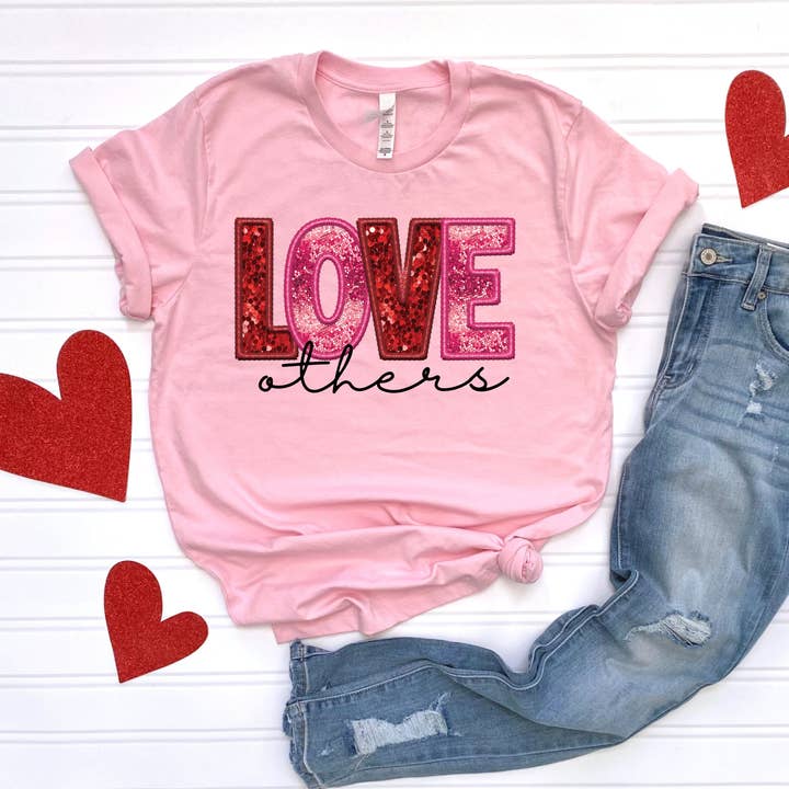 Love Others Graphic Tee for wholesale by Dixie Grace Mercantile