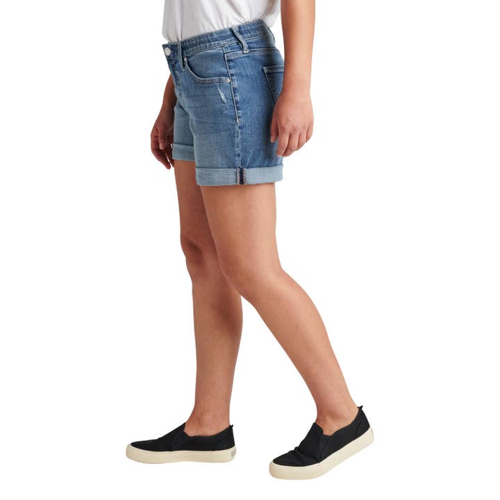 Vintage medio Pantalones cortos JAG Alex Mid Rise Boyfriend ECF209 para mujer de venta al por mayor en Faire