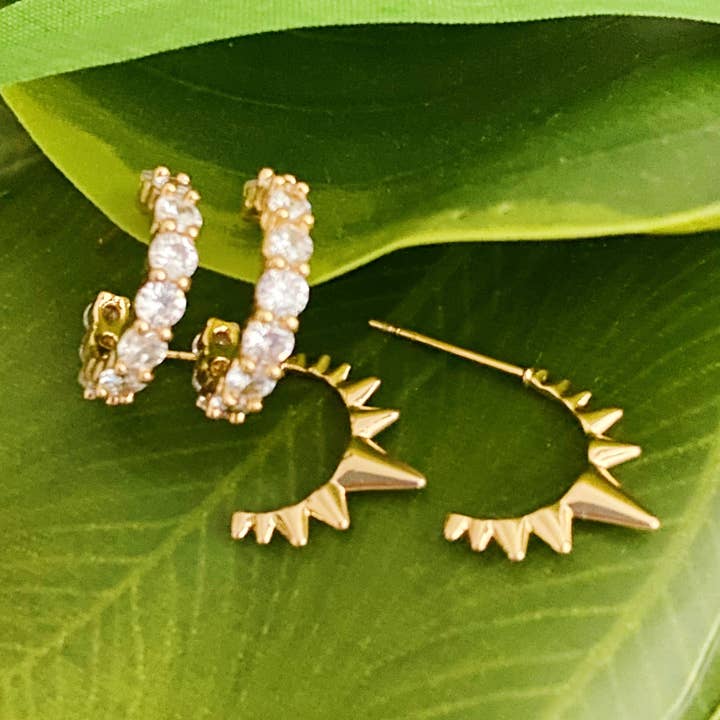 Ellison+Young - Wholesale Jewellery set - Mood Changer Mini Hoop Earring Set0