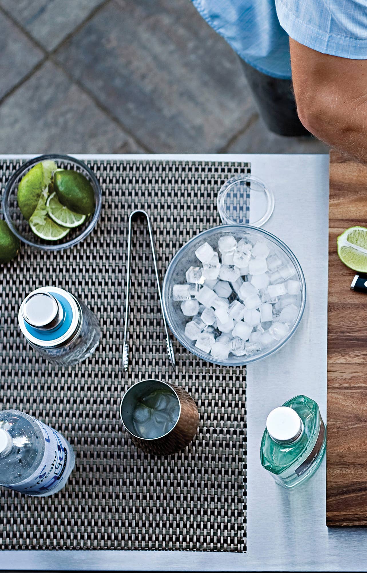 Fox Run Brands - Venta al por mayor Pinzas de cocina - Pinzas para hielo Outset de acero inoxidable, 8 pulgadas1