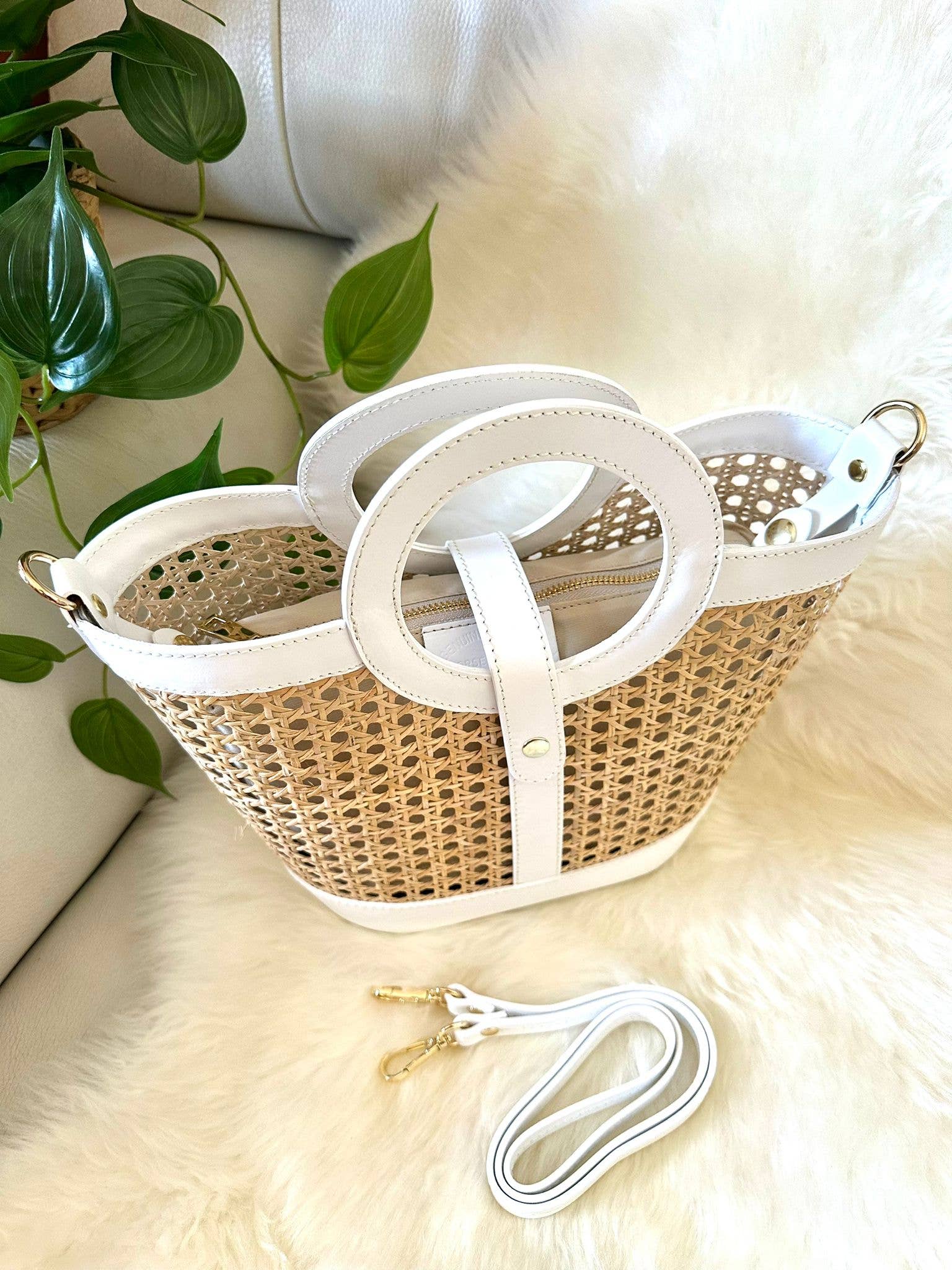 Zhade - Wholesale Beach Bag - CIRCLE WIEN - Vienna straw0
