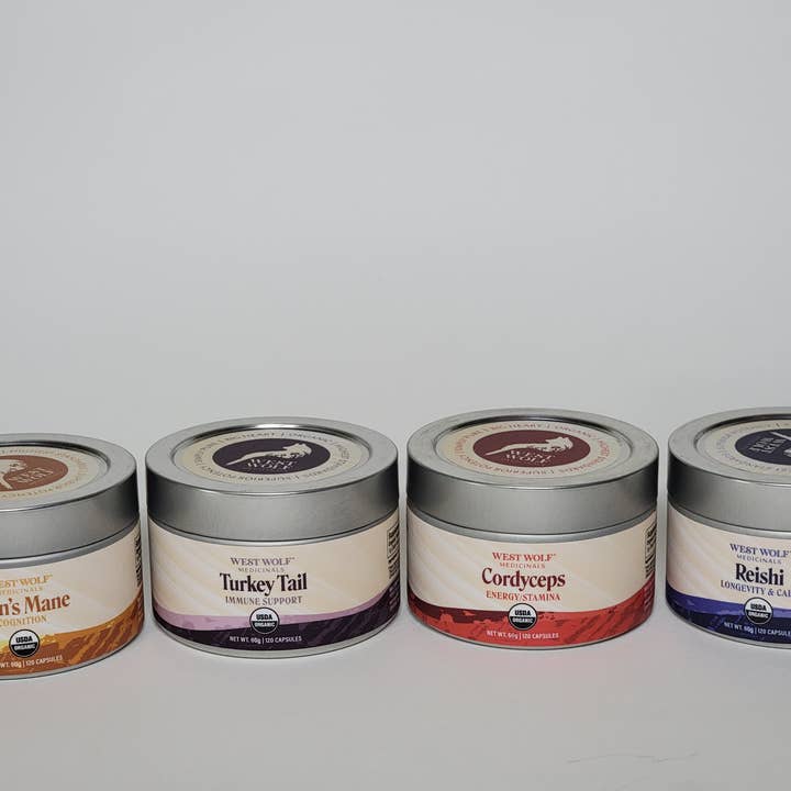 West Wolf Medicinals - Wholesale Oral Supplement/Vitamin - Organic Lion's Mane Potent Brain Support Supplement Capsules4