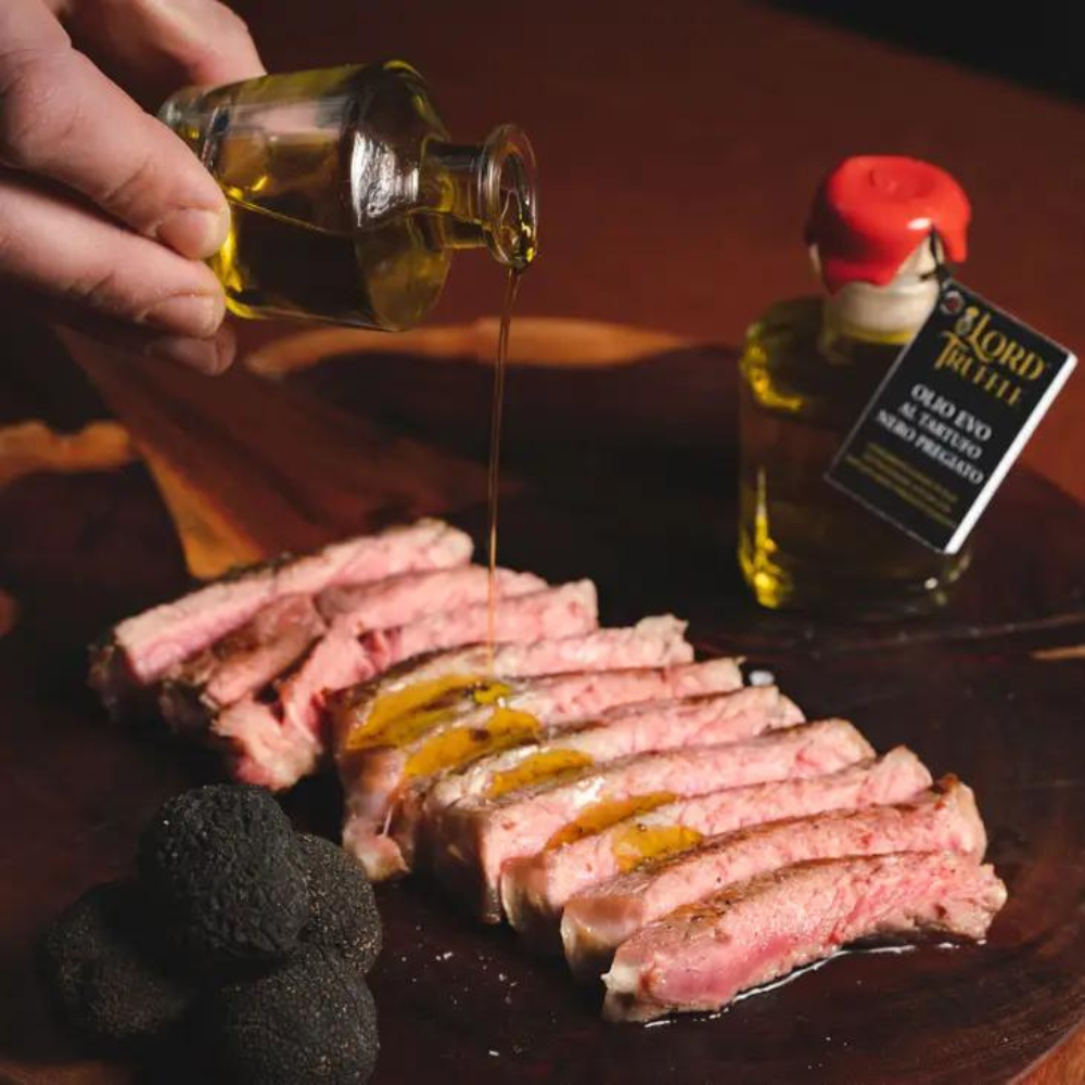 LORD TRUFFLE - Wholesale Olive Oil - Extra virgin olive oil 100ml, with Italian white truffle2