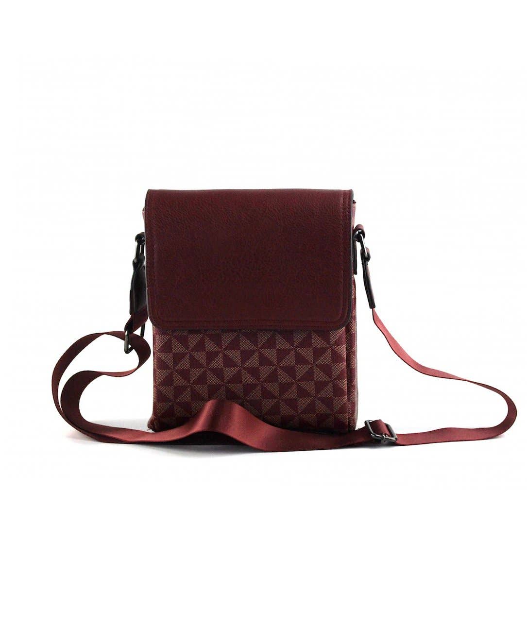 AR New York - Venta al por mayor Maletín - Hombre - Bolso tipo mensajero para hombre AR New York de lona con correa cruzada11