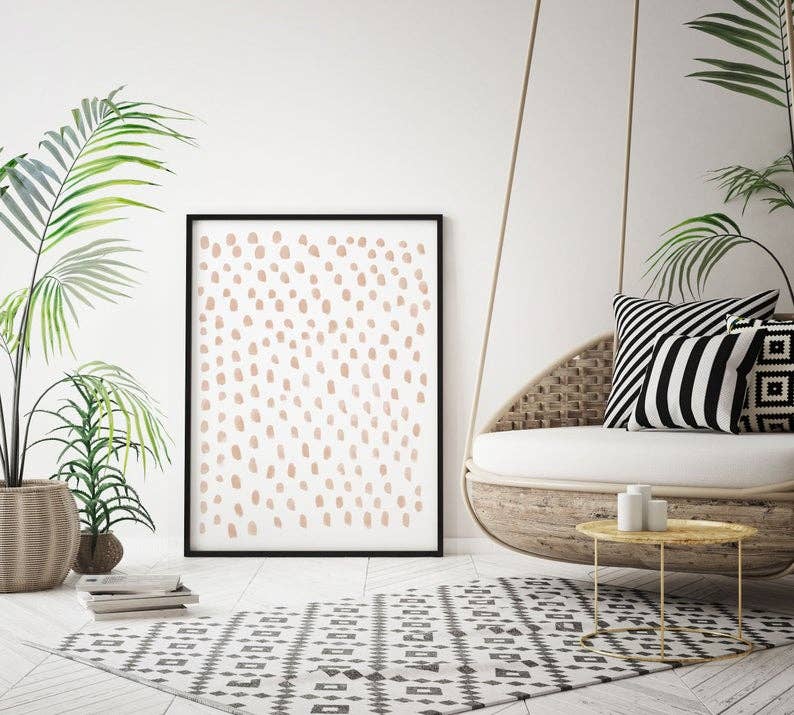 Sara Cristina Design - Vendita all'ingrosso Stampa artistica - Punti Beige4