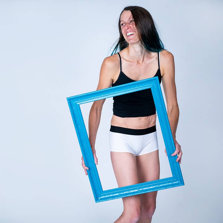 Custom Women's Boyshort Undies | Bamboo | Made in USA+Canada for wholesale by do+dare undie co.