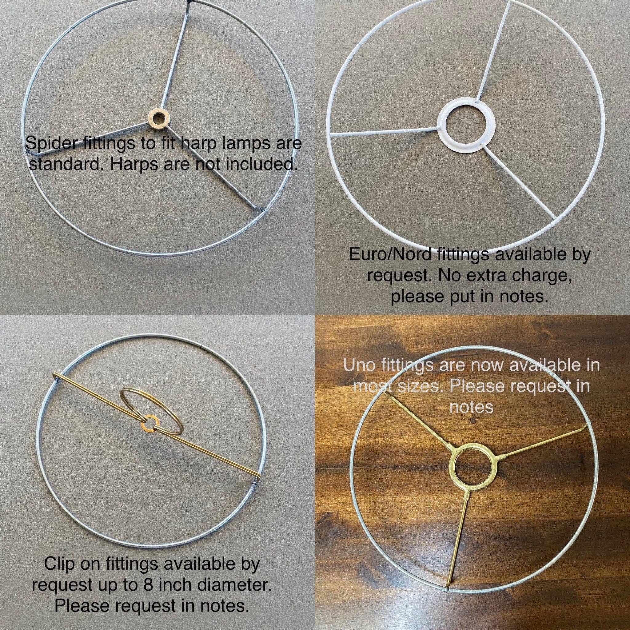 LouSeal Handmade Lampshades - Wholesale Lamp Shade - Orla Kiely Warm Gray & Orange Handmade Lampshade10