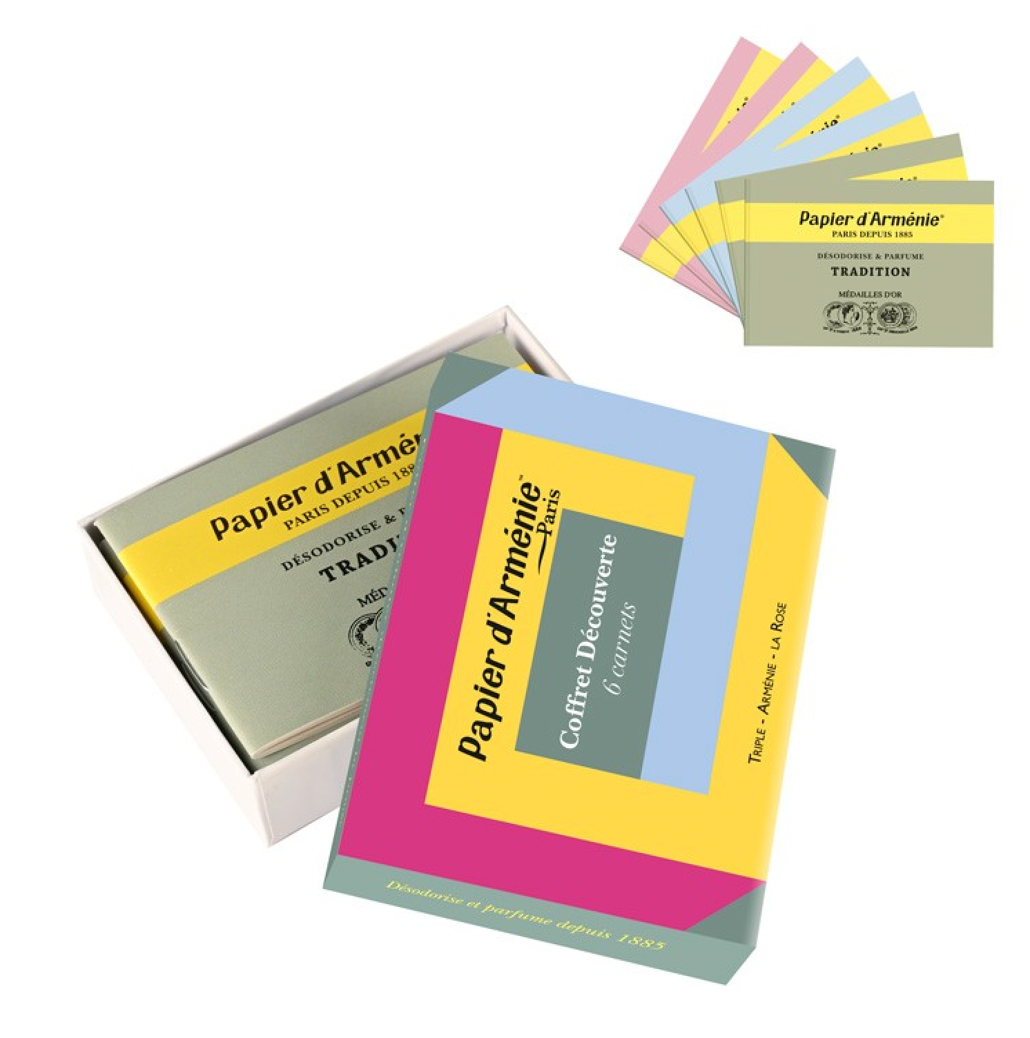 Ritual Scent - Wholesale Incense - Papier d'Armenie Incense papers Gift Box sets 6 booklets6