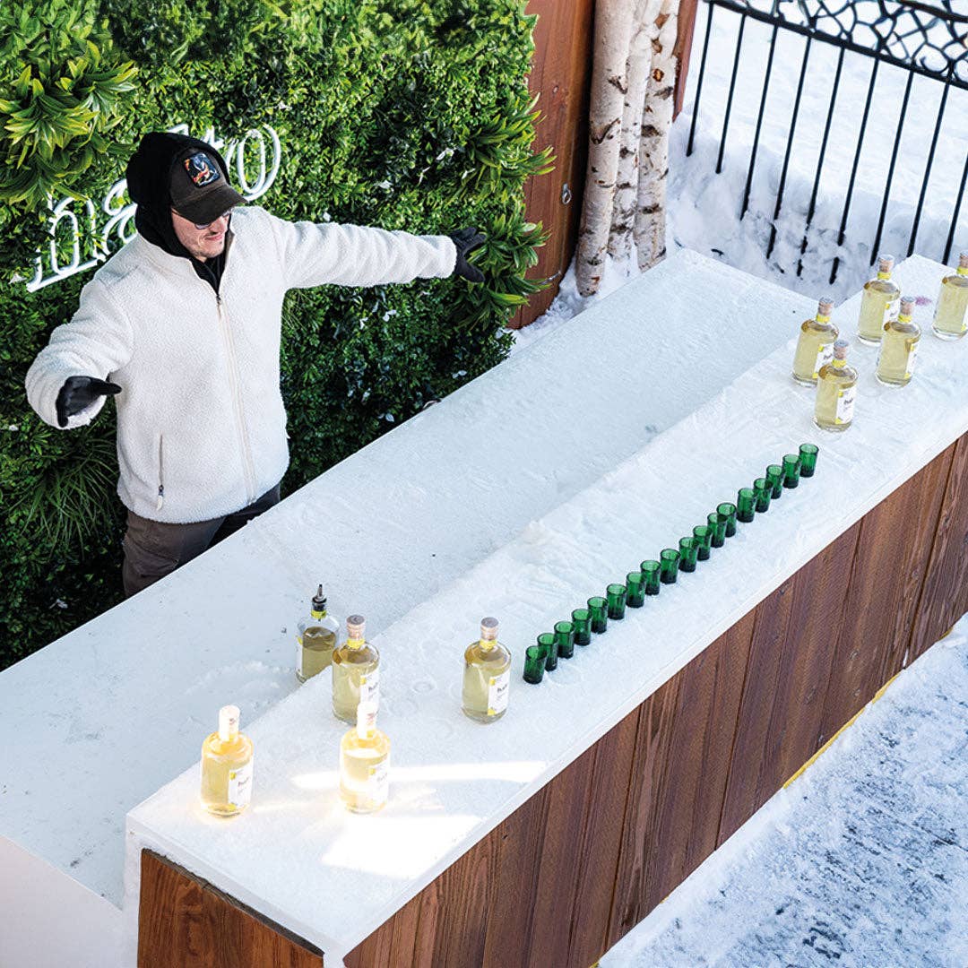 Halto - Wholesale Rum - Génépi from the Alps arranged rum - 70cl 30°9