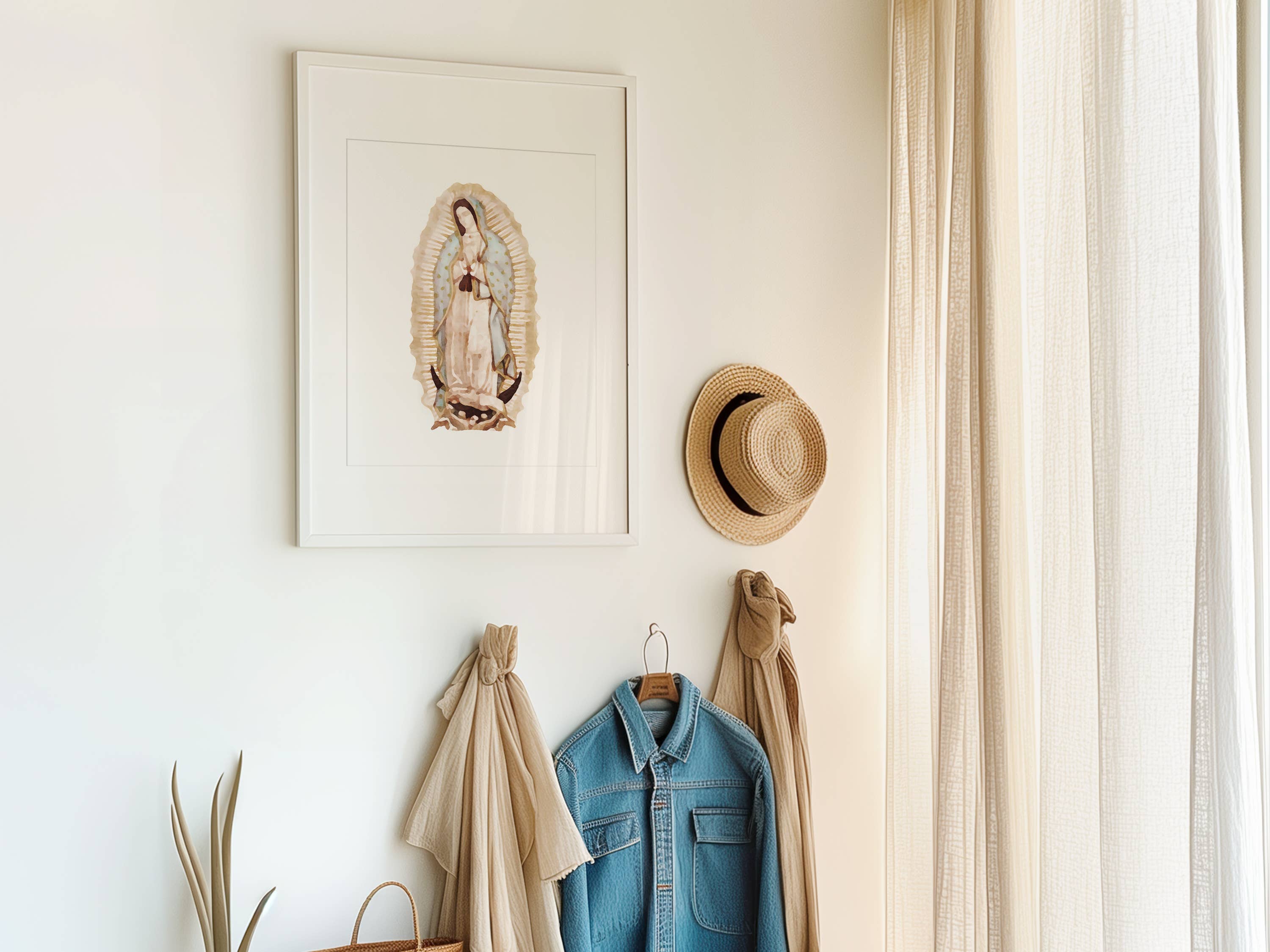 Reap+Sow - Wholesale Art Print - Our Lady of Guadalupe Watercolor Art Print9