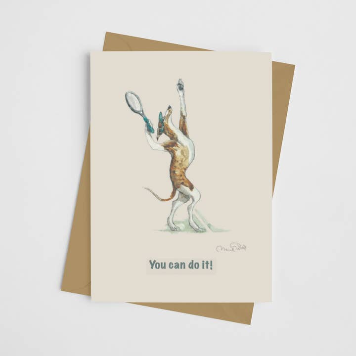 You Can Do It Greeting Card por atacado de Animo Alphabets