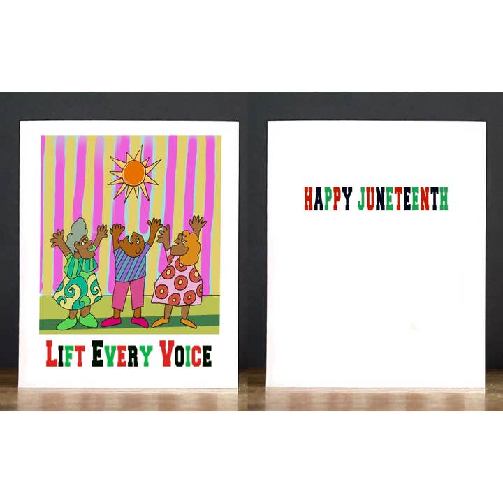 Juneteenth: Lift Every Voice for wholesale by Cards by Charlot