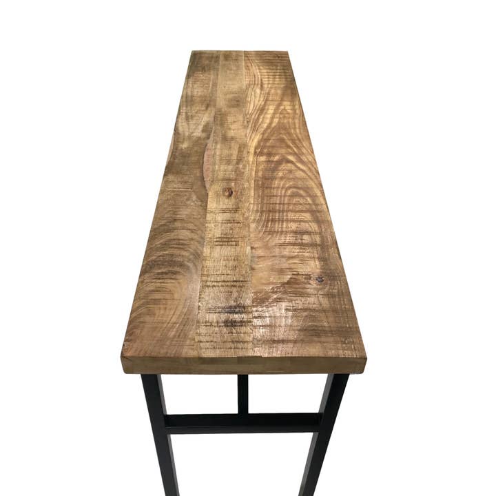 Wilco Home - Wholesale Console Table - Santa Marta Solid Mango Wood Console/Folding Display Table-S