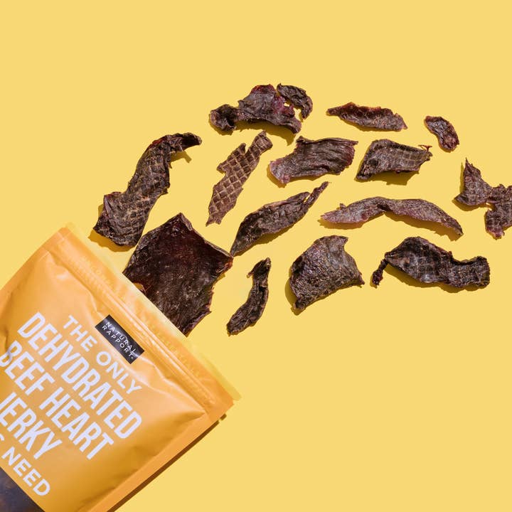 Natural Rapport - Wholesale Pet Treats - Dog - The Only Dehydrated Beef Heart Jerky Dogs Need