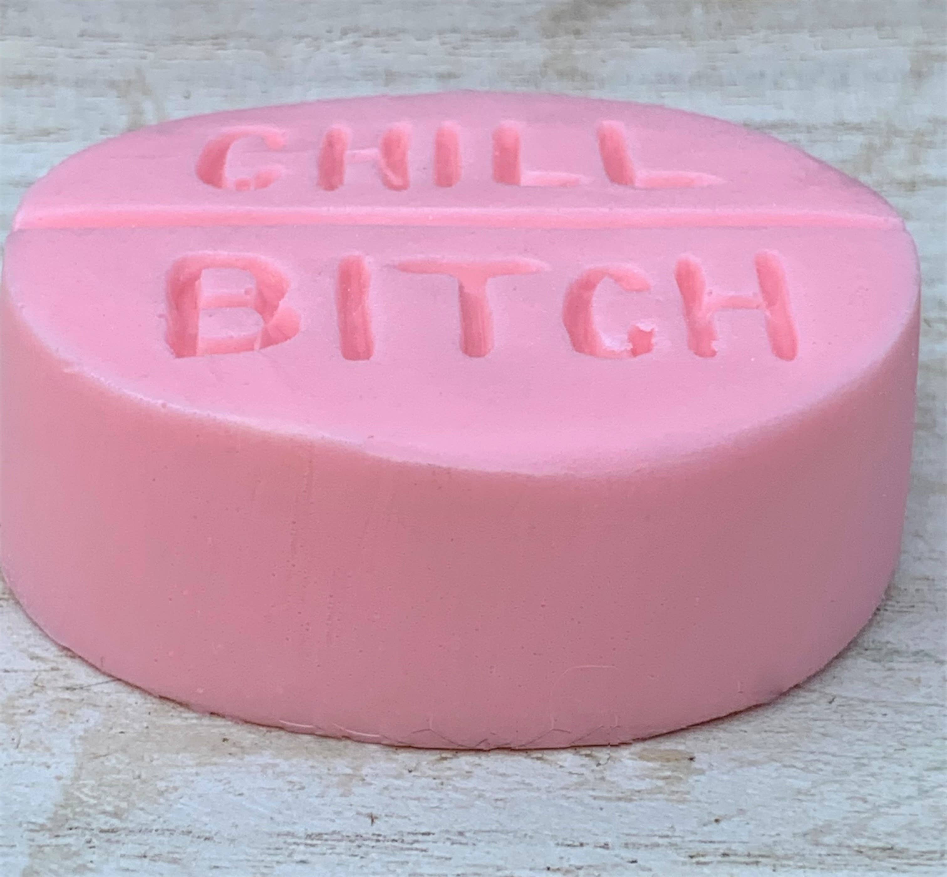 Plunk Soap and Candle Company - Wholesale Bar Soap - Chill B**ch Pill Soap3