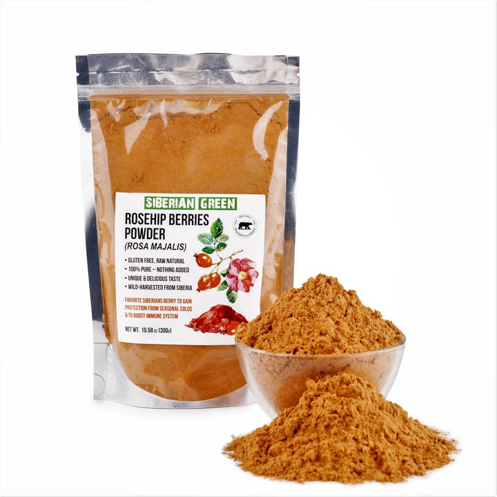 Siberian Rose Hips Powder 300g (10.58 oz) - Rosehips Herbal Tea Flour from Wild Harvested Seeds and other Purchase Wholesale rosehips. Free Returns & Net 60 Terms on Faire trending on Faire.