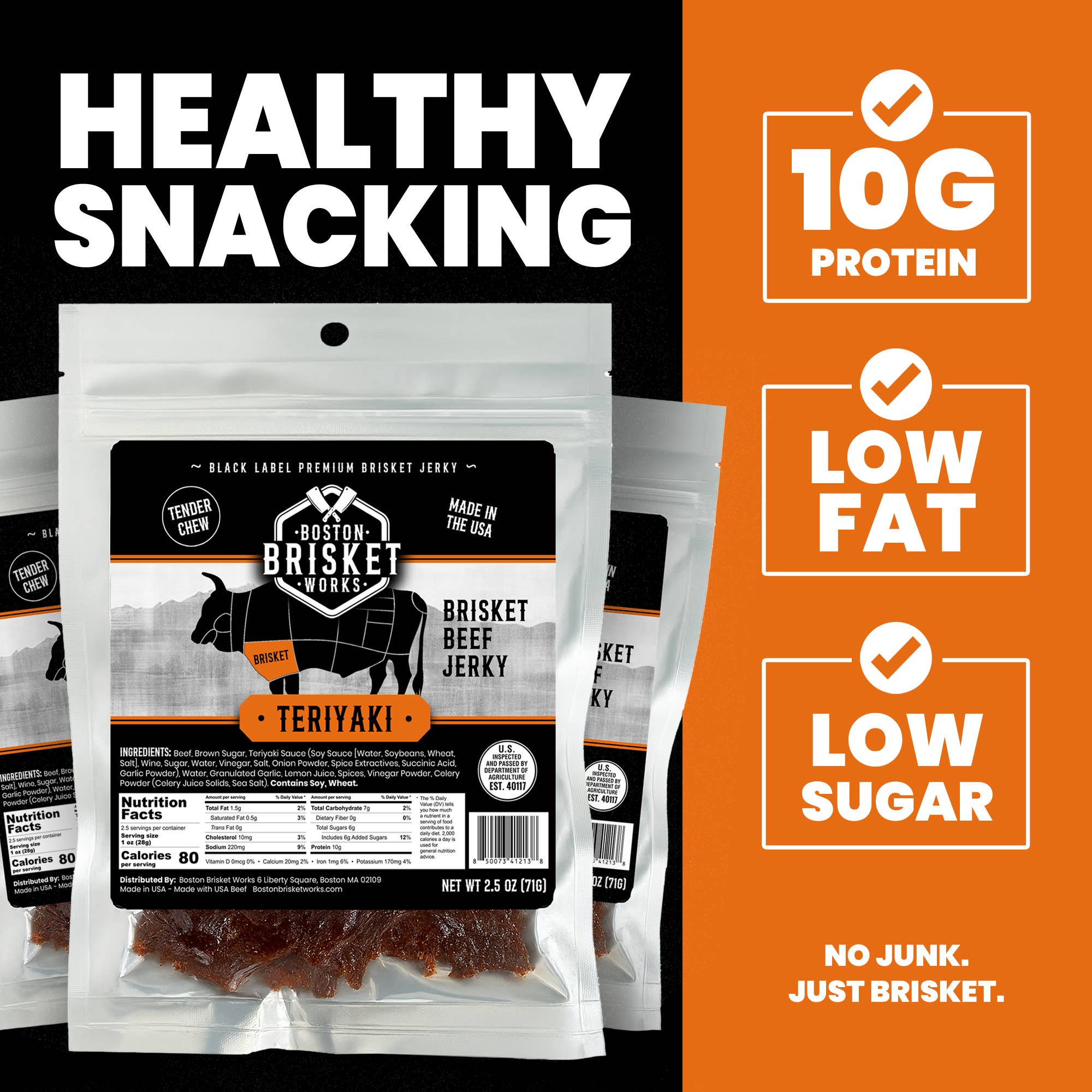 Boston Brisket Works – Großhandel Trockenfleisch – Rinderbrust-Jerky "Whiskey"4