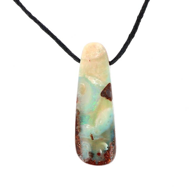 Colgante de ópalo boulder australiano para venta al por mayor de Artisans de Madagascar