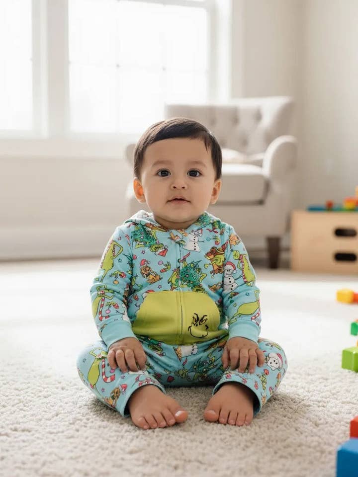 Kids Charm Online - Wholesale Jumpsuit - Baby - Christmas character printed boys baby romper. RPB50378 AMY1