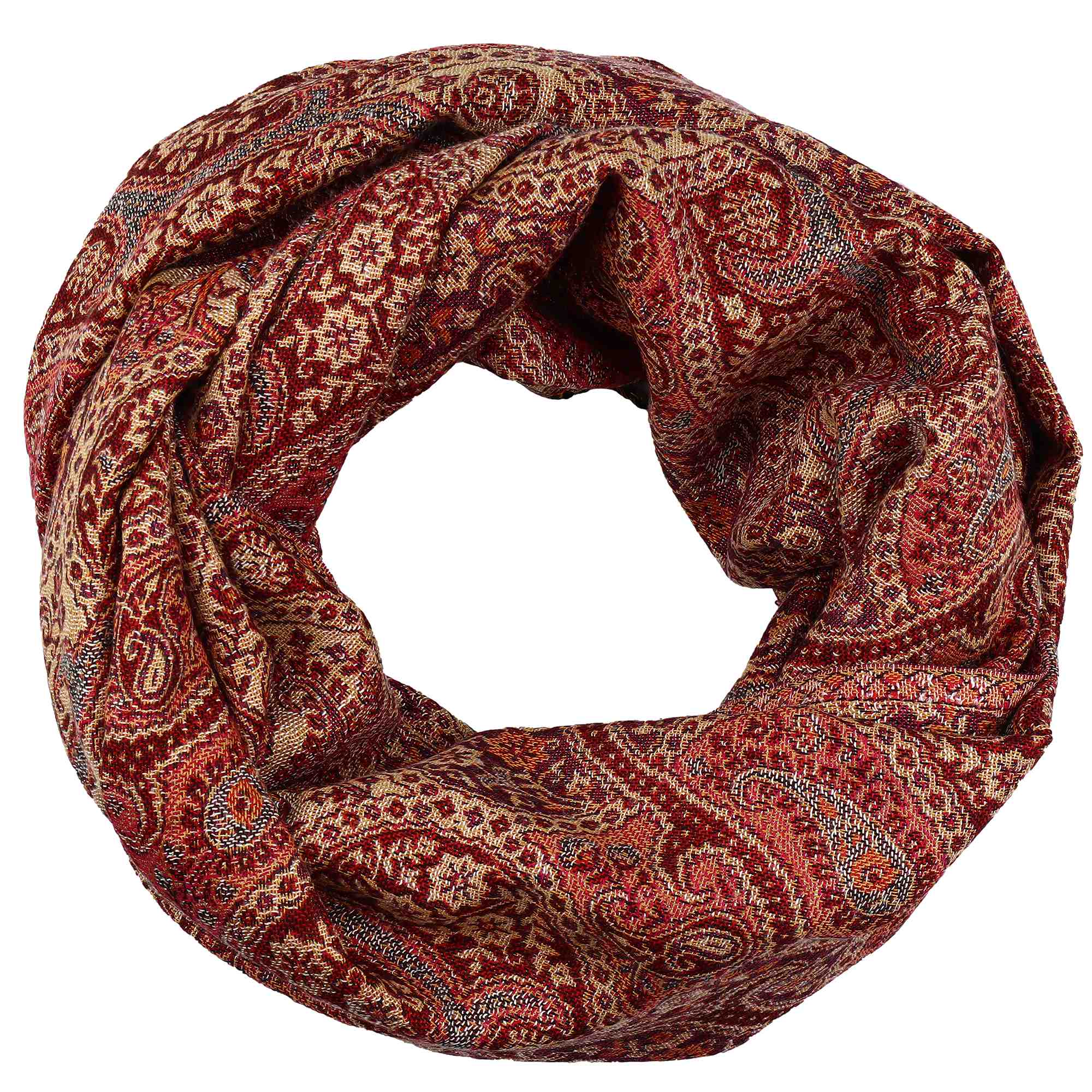 Tribal Trade GmbH - Wholesale Scarf - Unisex - Pashmina Style Floral Waves Scarf 210x70cm 02 Ethnic Scarf1