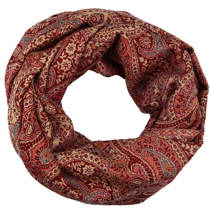 Tribal Trade GmbH - Wholesale Scarf - Unisex - Pashmina Style Floral Waves Scarf 210x70cm 02 Ethnic Scarf1