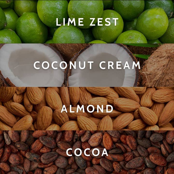 Little Torch - Wholesale Jar/Filled Candle - fantasia of spirit candle (lime, coconut, and cocoa)2