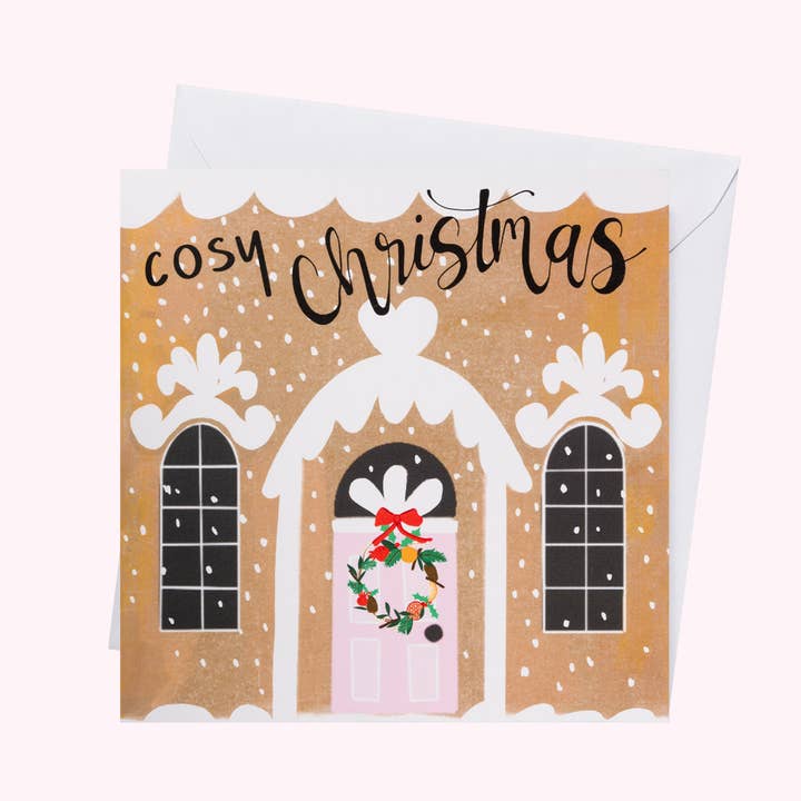 Cosy Christmas card for wholesale by Mayajoy