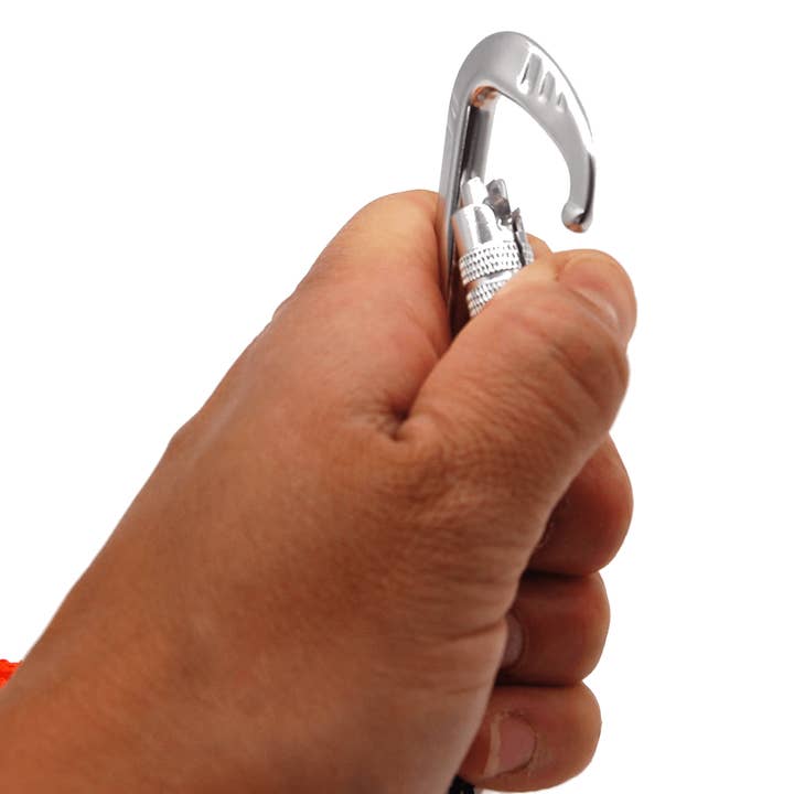 Twinkys Dog Style - Wholesale Pet Leash - Dog - Towline rubberized 20 mm black red safety carabiner2