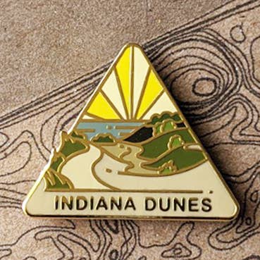 Broche du parc national des Dunes de l'Indiana pour la vente par EXP Gained