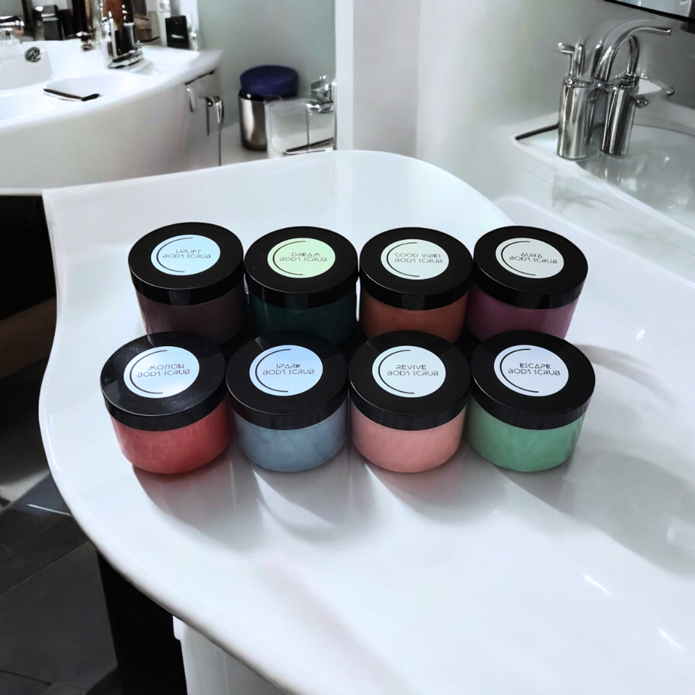 Artisan Aromatherapy & Wellness - Wholesale Body Scrub/Exfoliant - Spark Body Scrub for Refreshing, Hydrating Exfoliation6