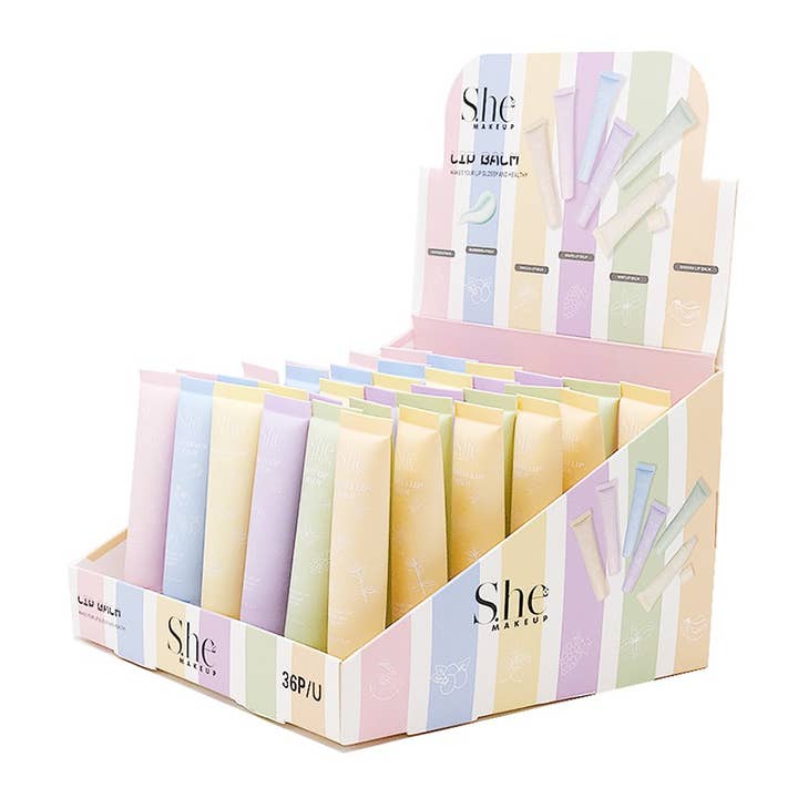 PINEAPPLE Beauty - Wholesale Lip Balm - Makeup She LG14 Fruit flavor Lip Balm - 36 pcs1