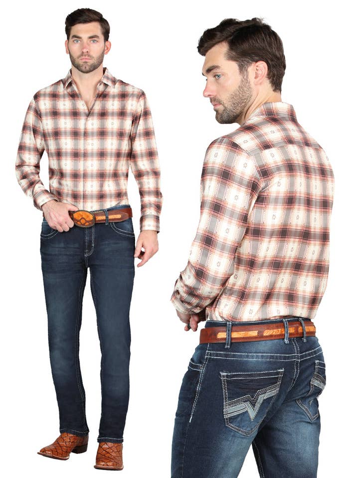 El Norteño Dark Blue Skinny Stretch Pants 126633 for wholesale by El General Western Wear
