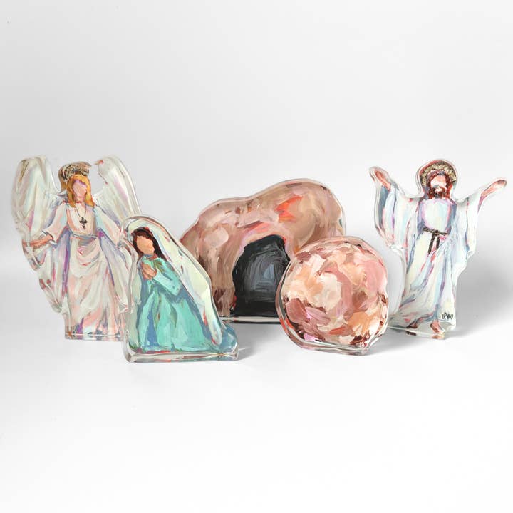 Acrylic Resurrection Set for wholesale by Lauren Dunn