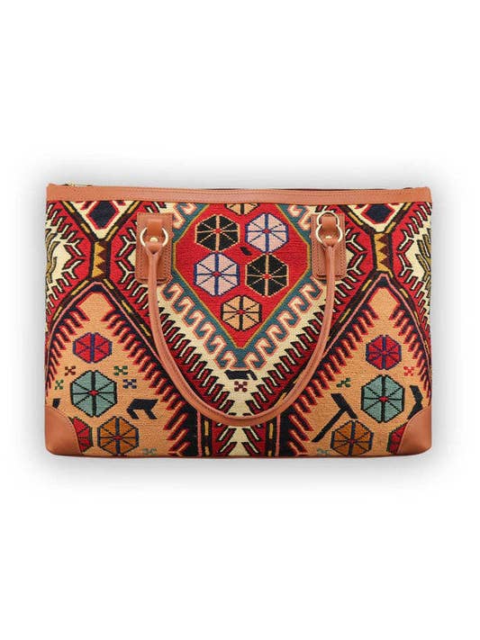 Sumak Kilim Weekendtas voor wholesale door Artemis Design Co.