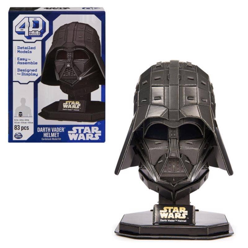 Everyday Supply Co - Wholesale Puzzle - Adult - 4D BUILD - 4D Build Darth Vader 3D Puzzle Black 83 pc0