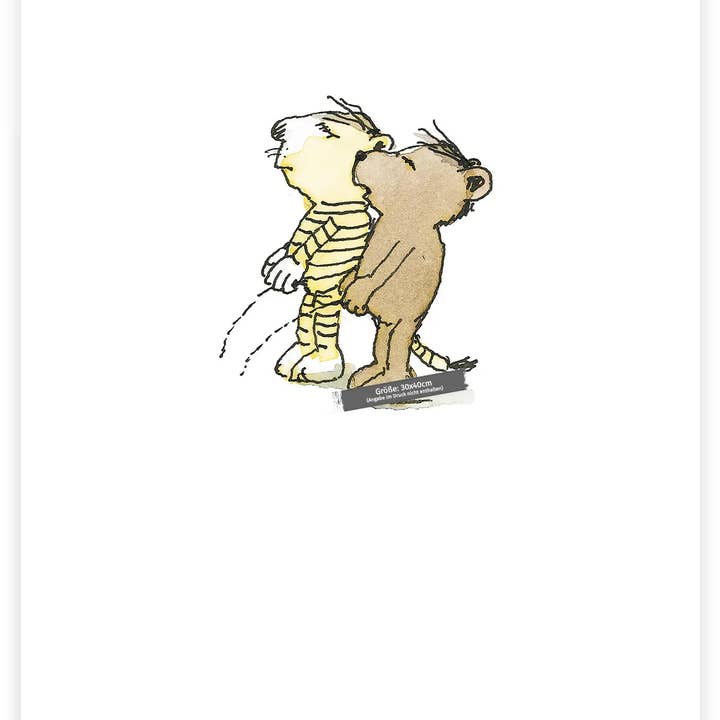 Motif original de Janosch – Soulagement pour la vente par BUCHPOSTER