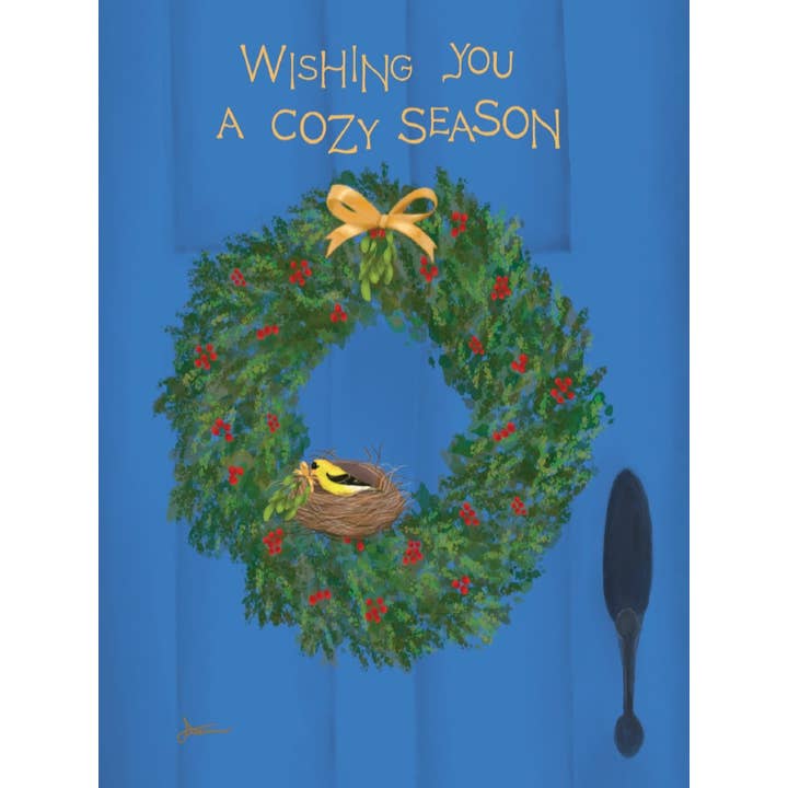 The Chrysalis Imagery – wholesale Season’s Greetings card – Cozy Card - Holiday4