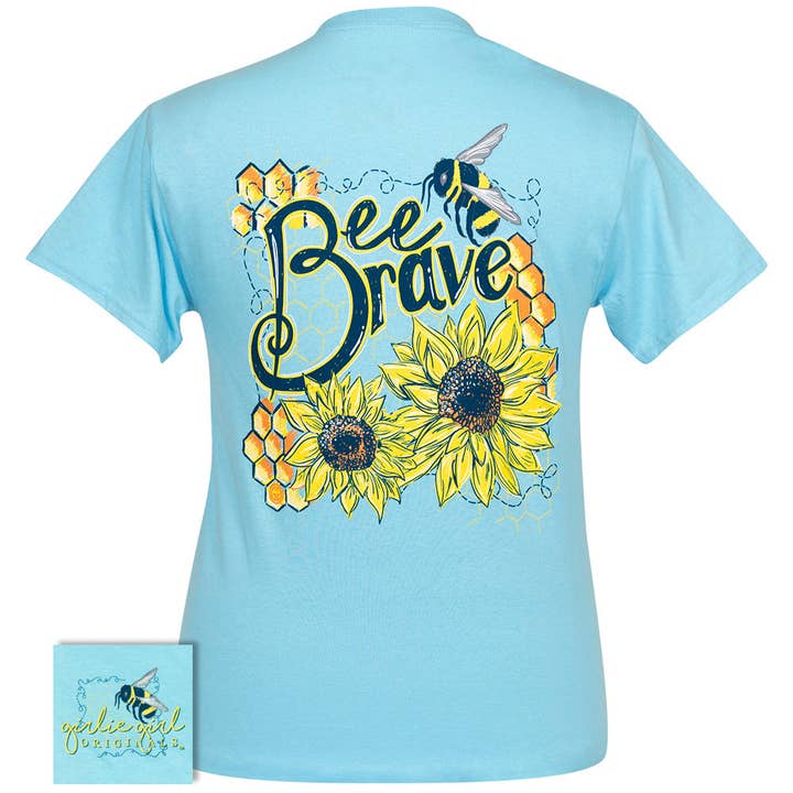 Bee Brave Sky Blue SS-2374 for wholesale by Girlie Girl Originals