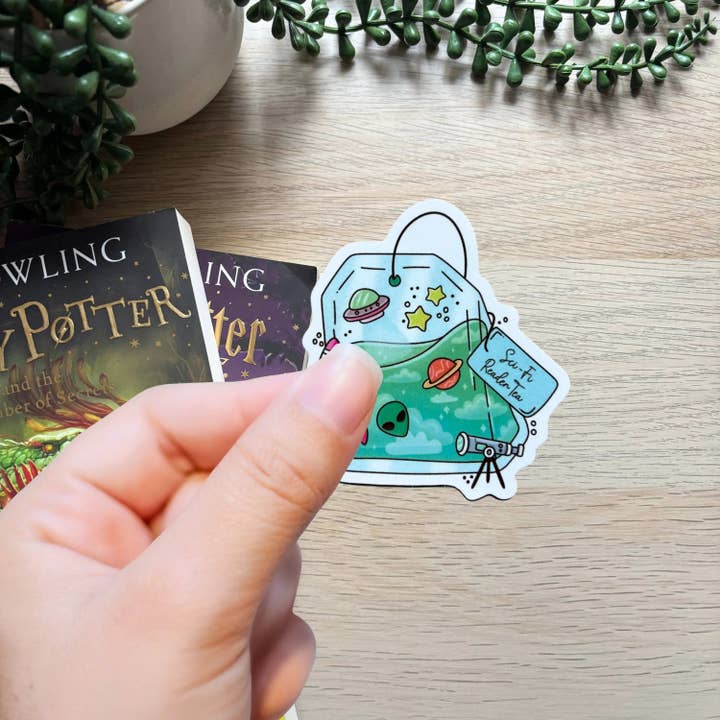 Sci-Fi-Leser-Aufkleber für den Großhandel von Peachi Lane