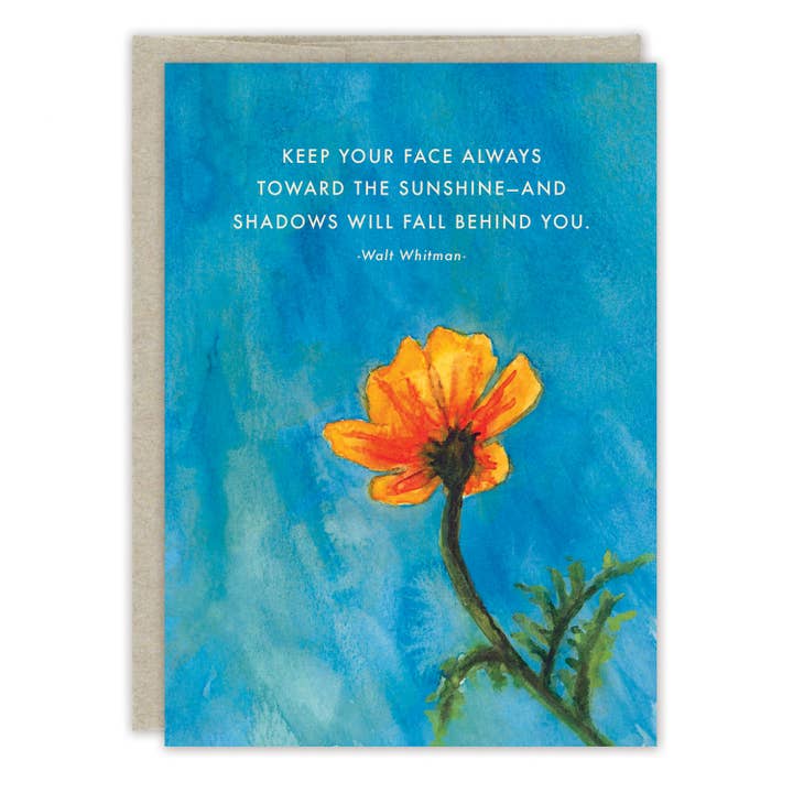 Biely & Shoaf - Wholesale Encouragement Card - Marigold Encouragement Card