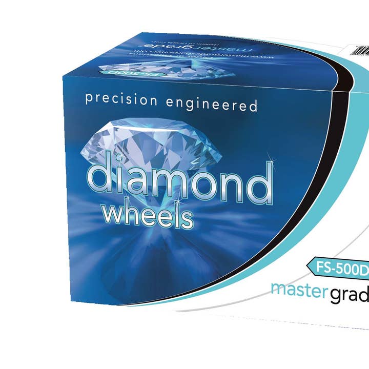 MASTER GRADE - Vendita all'ingrosso Affilacoltelli - Mola per affilare coltelli diamantati Master Grade, 1 paio