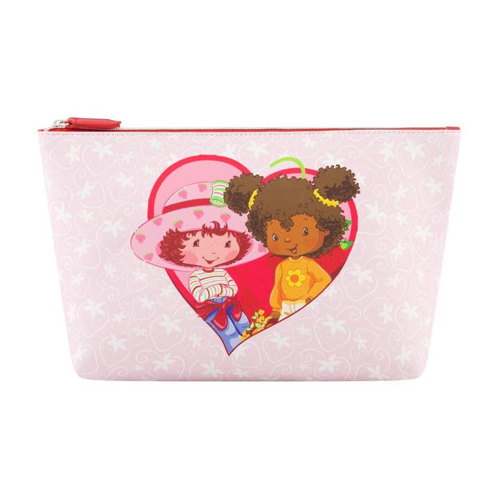 Strawberry Shortcake & Orange Blossom Travel Cosmetic Bag for wholesale by FUL Luggage (Concept One)