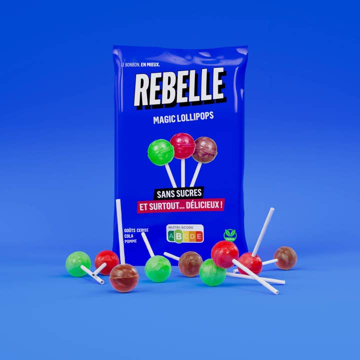 REBELLE – Großhandel Lollis – Zuckerfreie Lutscher