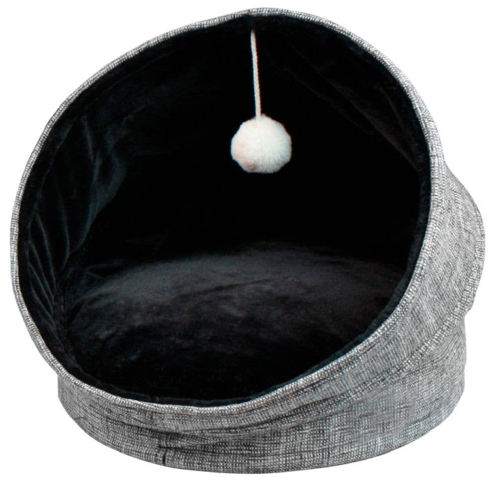 Croci - Wholesale Pet Bed - Cat/Dog - Igloo cat bed - Glam - Crosses1