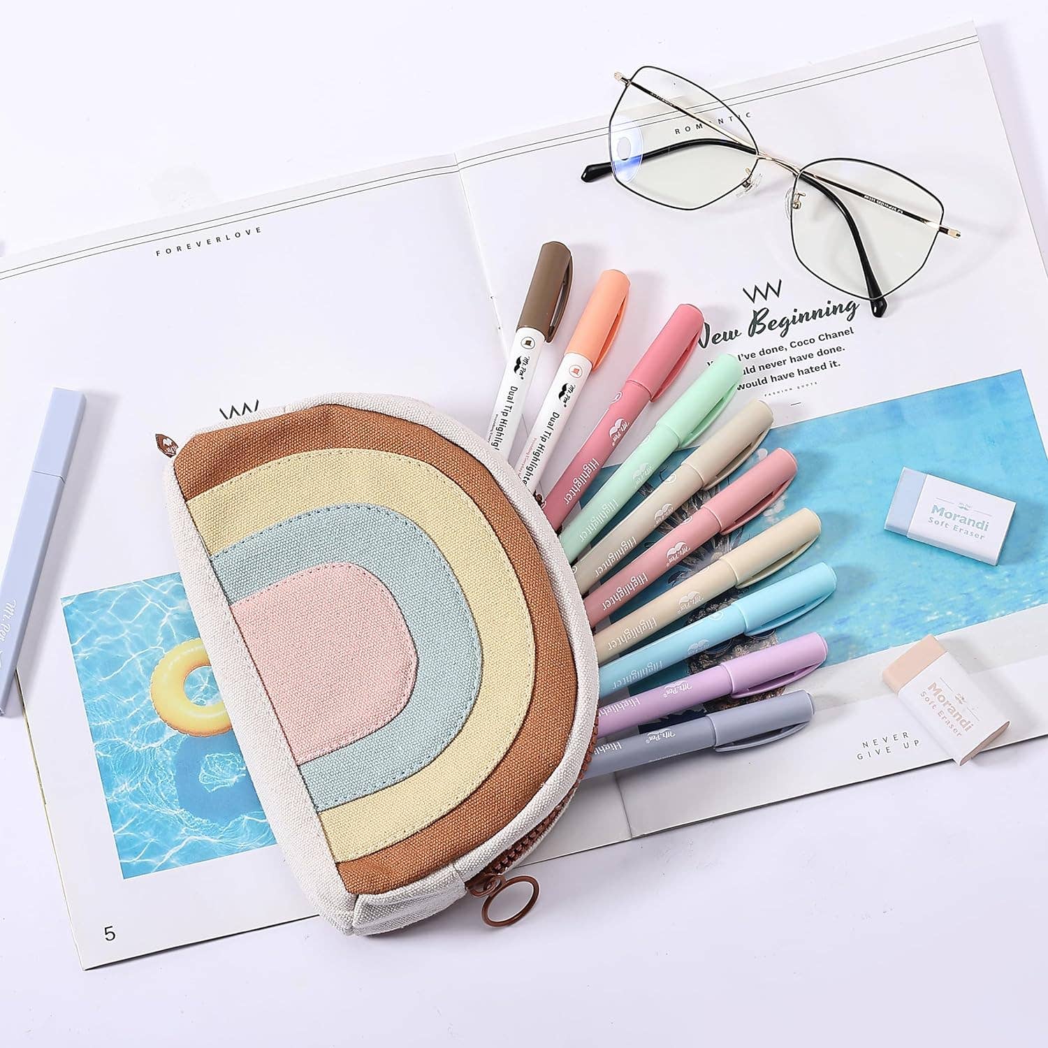 Mr. Pen - Vendita all'ingrosso Astuccio/portamatite - Astuccio per matite Mr. Pen boho - stile e funzionalità2