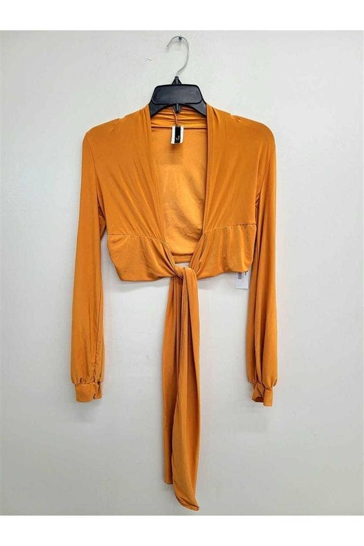 Uptown Apparel - Wholesale Knit Top - Women's - T5896 Front Knot Tie Crop Top7