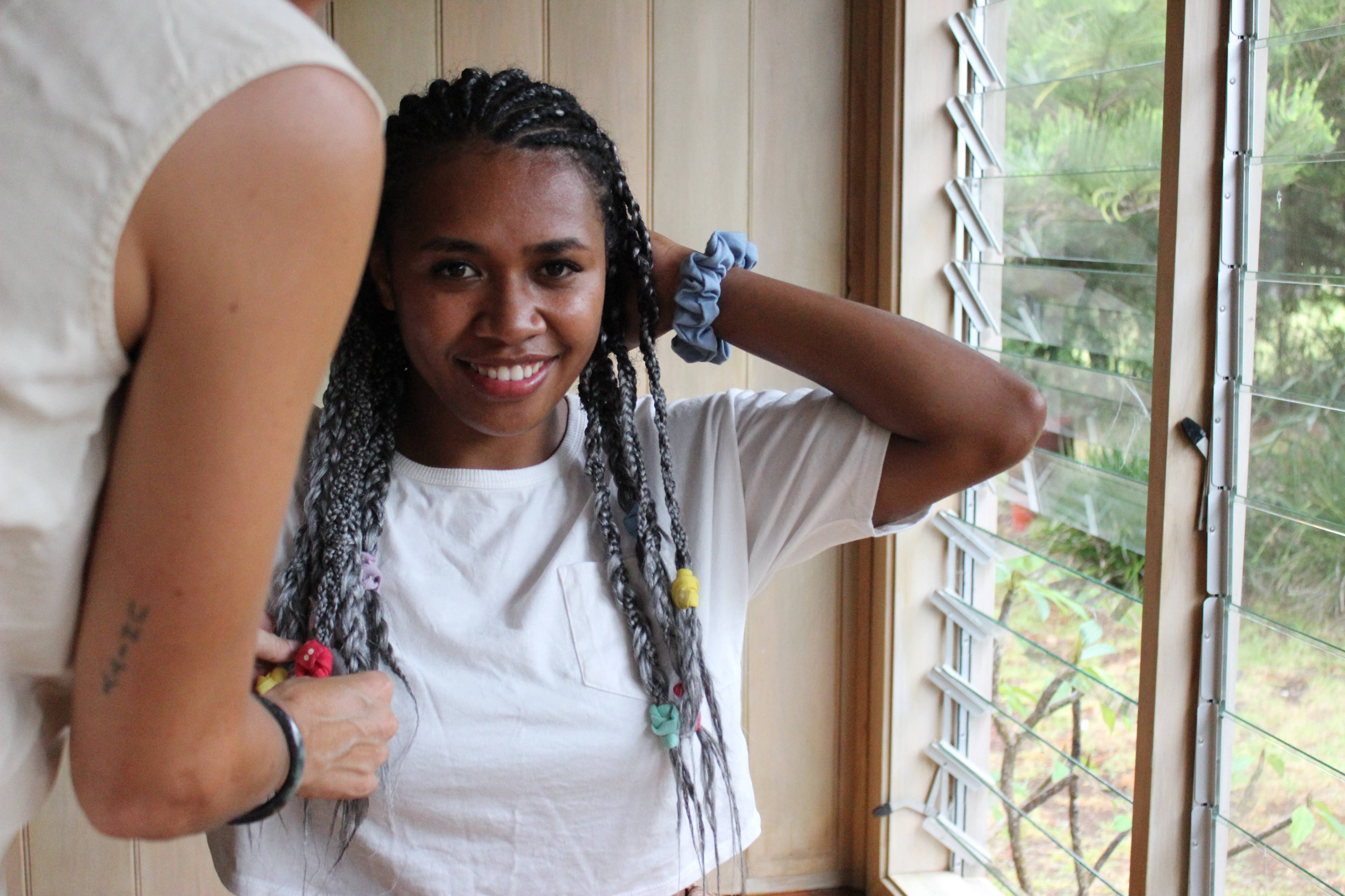 KOOSHOO - Wholesale Scrunchie - Women's - Organic, Plastic-free Scrunchies - True Blue | Cruelty-Free6