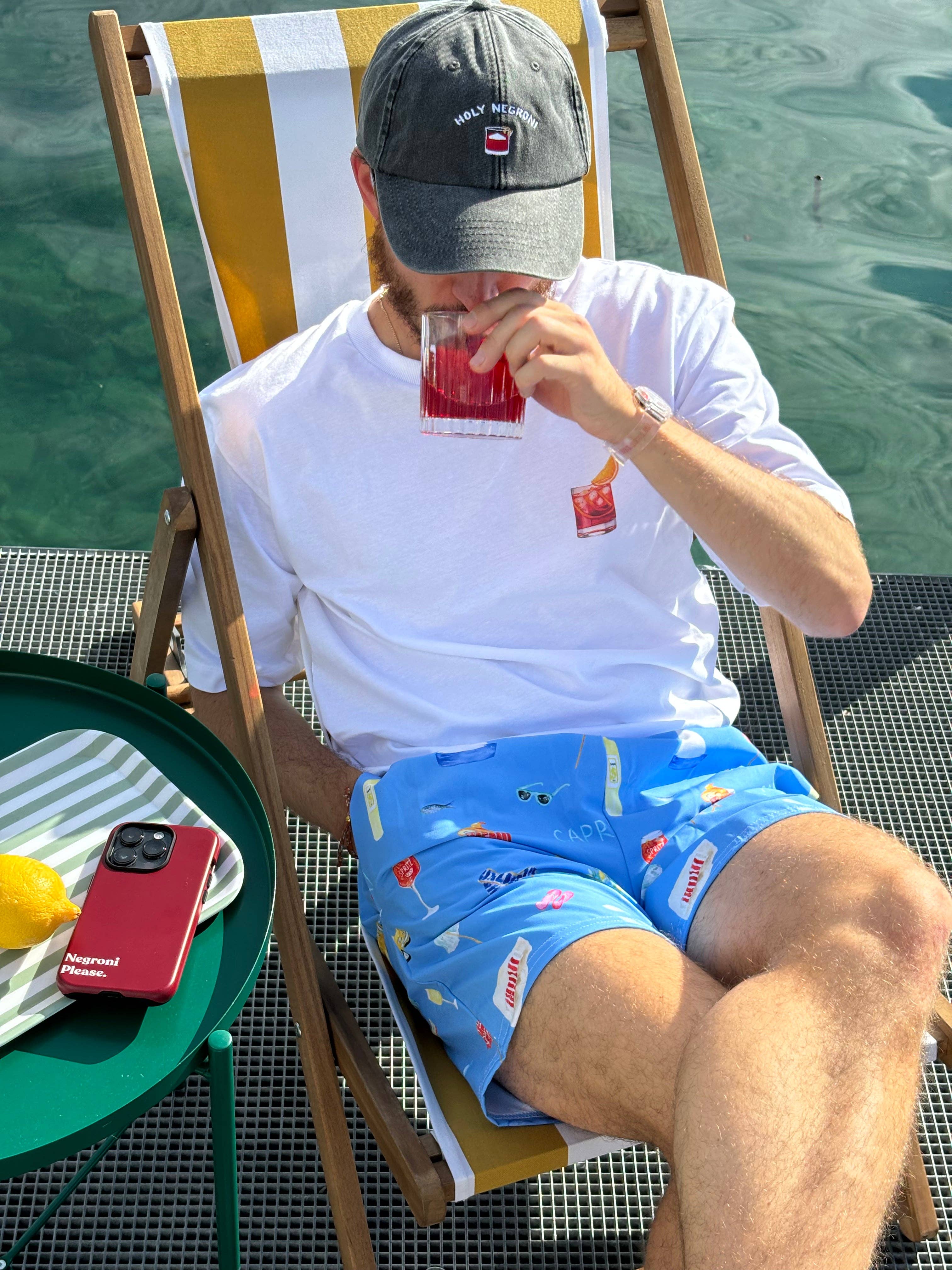 The Refined Spirit - Wholesale Swim Shorts - Men's - Capri- Pool Short3